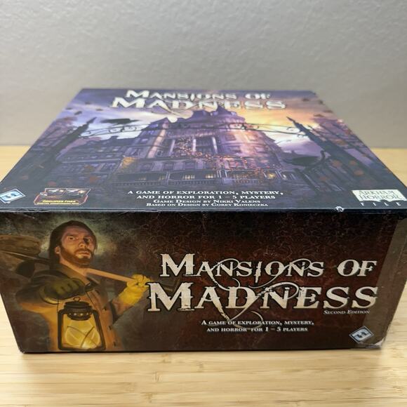 Mansions of Madness 2nd Edition, Complete. Pre-owned - Picture 2 of 4
